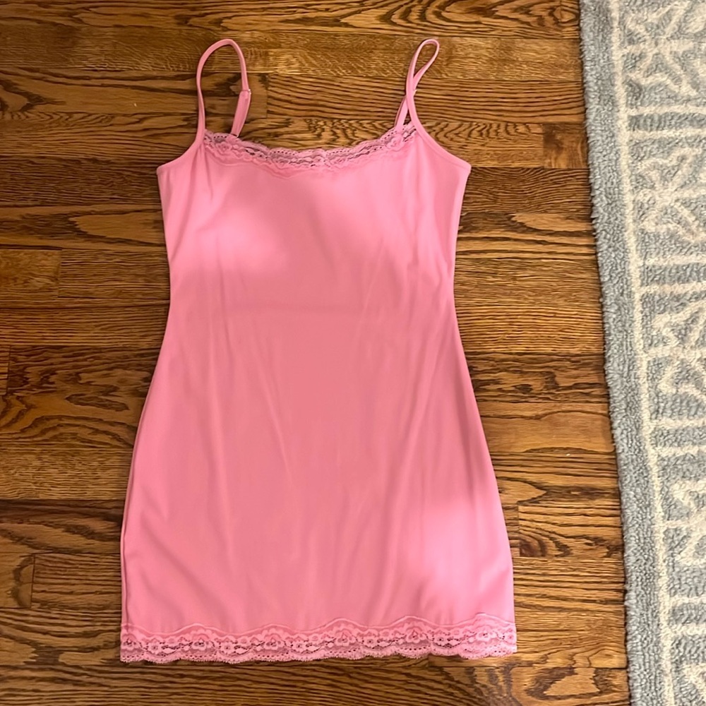 Pink Mini Dress